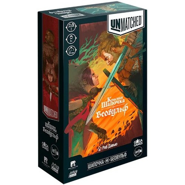 Настольная игра GaGa Games Unmatched: Красная Шапочка vs. Беовульфа GG254