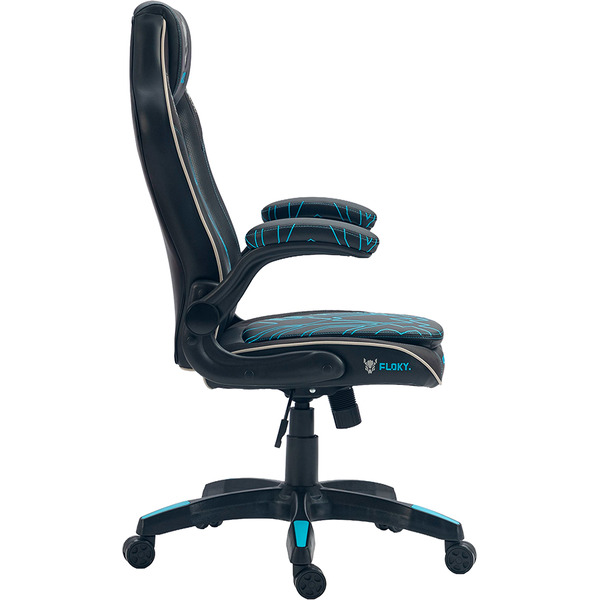 Кресло компьютерное FLOKY NEXUS Black-Blue V2