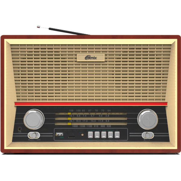 Радиоприемник RITMIX RPR-102 (WOOD)