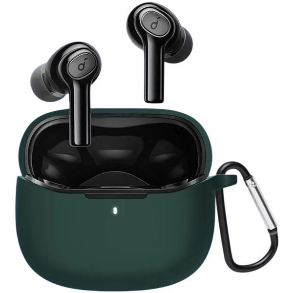 Чехол Bingo Silicone для Anker Soundcore R100/Life Note i (темно-зеленый)