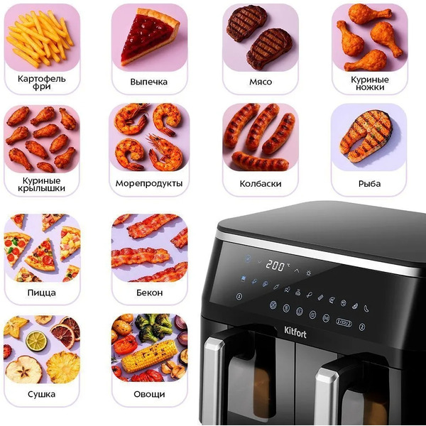 Аэрогриль Kitfort КТ-8162