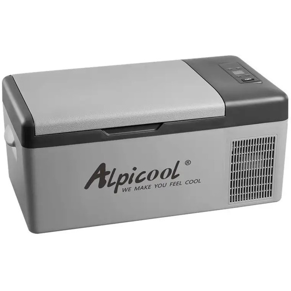 Автохолодильник компрессорный Alpicool C15 15 литров (серый)