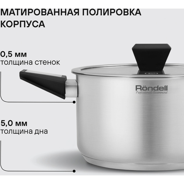 Кастрюля Rondell Blitz RDS-1890