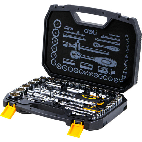 Набор ручного инструмента Deli EDL1044