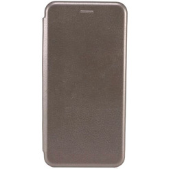 Чехол-книга CASE Magnetic flip для Vivo Y12 (серый)