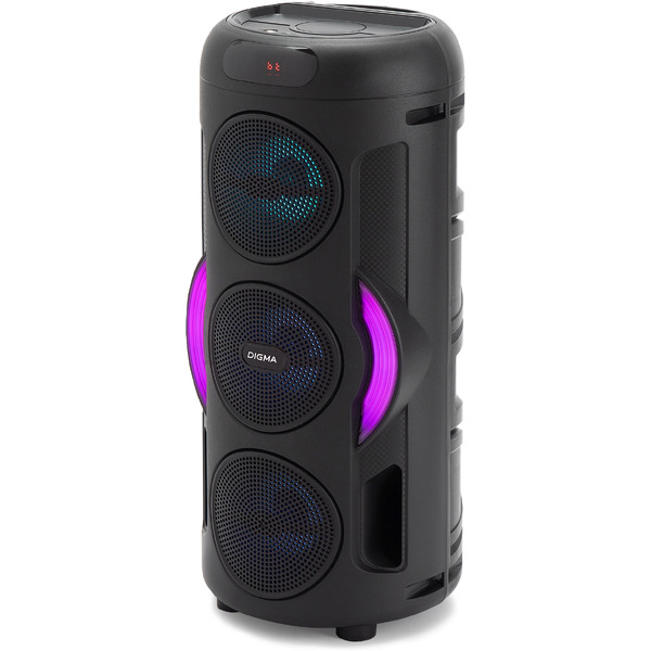 Минисистема Digma D-MC1721 (черный)