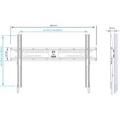 Кронштейн Kromax FLAT-1