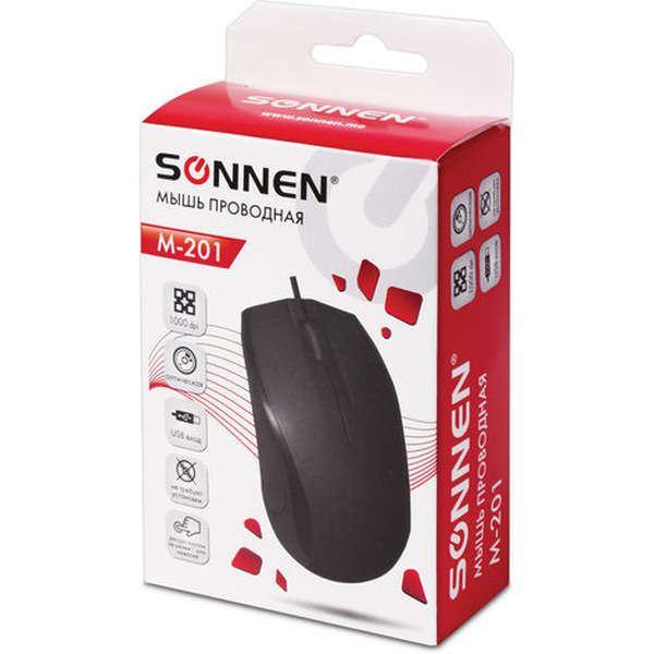 Мышь SONNEN M-3032