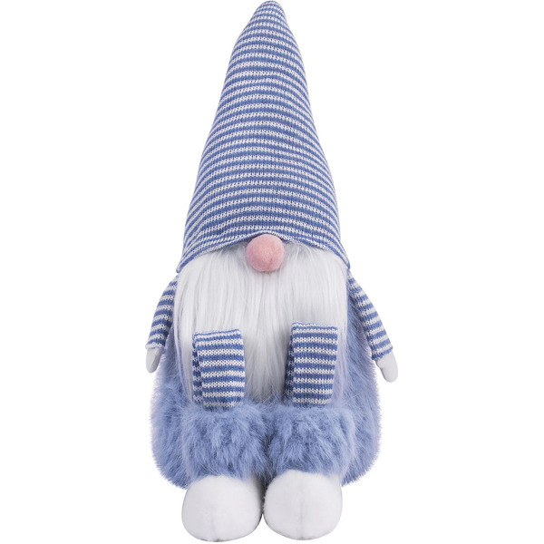 Украшение новогоднее интерьерное ЗОЛОТАЯ СКАЗКА Гном в костюме 592568