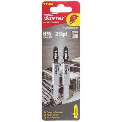 Пилка лобзиковая WORTEX по металлу T118А прямой пропил (WJT119BA211)