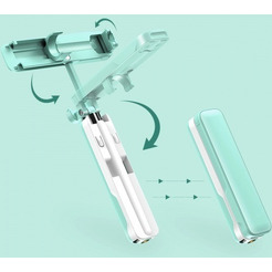 Монопод для селфи Followshow M1 Wire Control (бирюзовый)