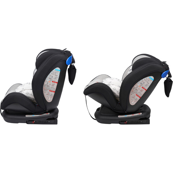 Автокресло Lorelli Corsica Izofix Black Grey Cities