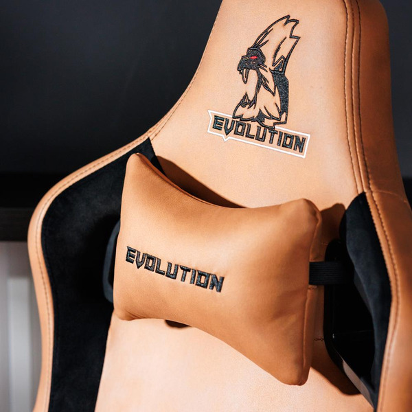 Игровое кресло Evolution Project A Fabric (коричневый)