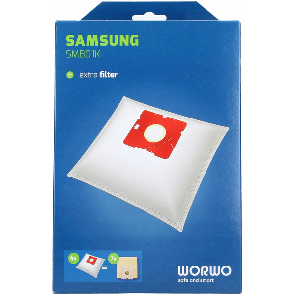 Комплект пылесборников WORWO SMB 01 K