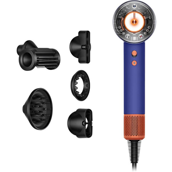 Фен Dyson Supersonic Nural HD16 Vinca Blue/Topaz (без кейса) 515166-01