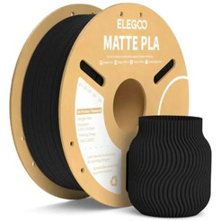 Пластик Elegoo PLA MATTE 1.75 мм 1 кг 50.203.0250 (матовый черный)