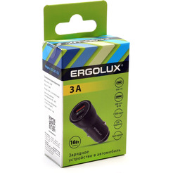 Автомобильное зарядное Ergolux ELX-CA01-C02