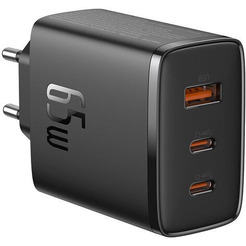 Сетевое зарядное Baseus Cube Pro 3 Ports Fast Charger 65W P10152301113-00 (черный)