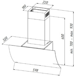Вытяжка Akpo Clarus Eco 60 WK-4 (белый)