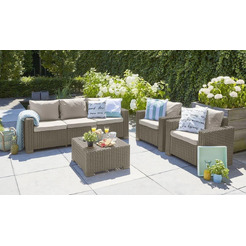 Комплект кресел садовых Keter California chair 258781 (капучино)