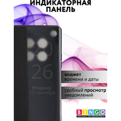Чехол-книжка Bingo Smart для Infinix Zero 40 5G (черный)