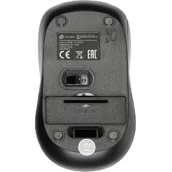 Мышь Oklick 675MW (черный/красный)