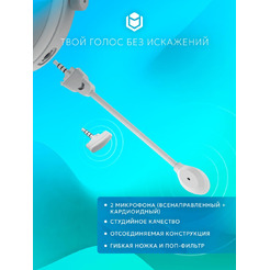 Наушники IO by Red Square Graphite 2 Pro Max Wireless (белый)