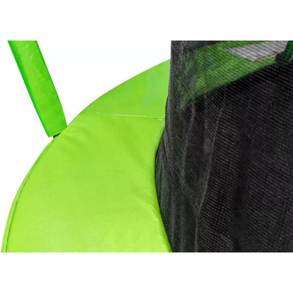 Батут Alpin ASK-312 SKY Carbon inside зеленый (с защитной сеткой и лестницей)