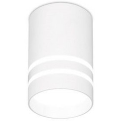 TN235 WH/S белый/песок LED 4200K 5W D60*100 накладной светодиодный точечный светильник Ambrella