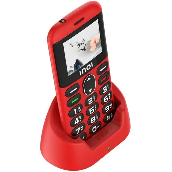 Мобильный телефон INOI 148 Senior 4G (красный)