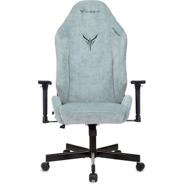 Кресло игровое Knight N1 Fabric Light-28 (1626368) серо-голубой