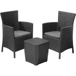 Набор мебели Keter Iowa balcony 223929 (графитовый)