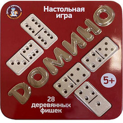 Настольная игра Десятое королевство Домино (жестяная коробочка) 02990