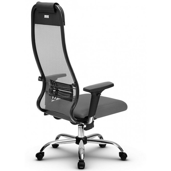 Кресло офисное МЕТТА B 1b 11/2D (18/2D CH) светло-серый