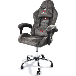 Вибромассажное кресло Calviano Nero (dark grey plush)
