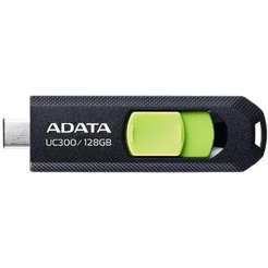 Флеш диск A-Data ACHO-UC300-128G-RBK/GN
