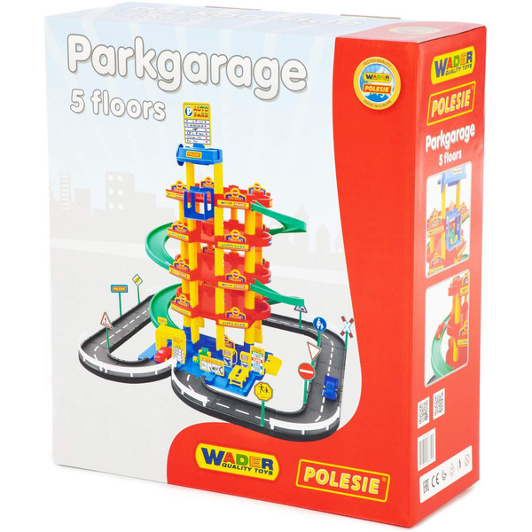 Паркинг Полесье Паркинг 5-уровневый с дорогой и автомобилями 38104