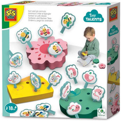 Развивающая игрушка SES Creative Tiny Talents Найди и прикрепи животных 13134