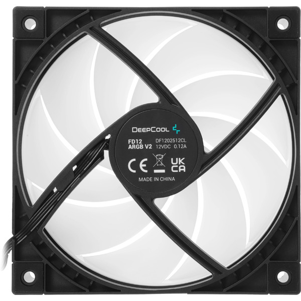 Вентилятор для корпуса DeepCool FD12 ARGB V2 R-FD12ARGBV2-BKAPN1-G