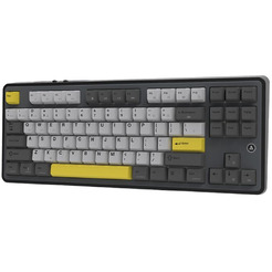 Клавиатура AJAZZ AK870 Gift Switch (черный/серый/желтый)