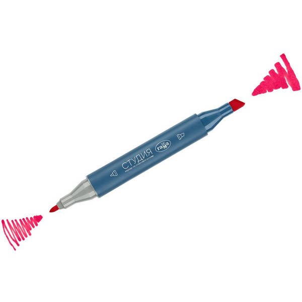 Набор двусторонних маркеров для скетчинга Гамма "Студия" 1204P_24 (24 цв.)