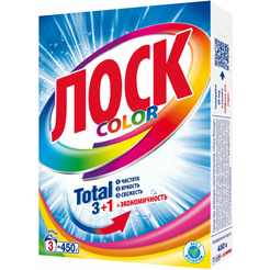 Средство моющие синтетическое Лоск Колор 450г