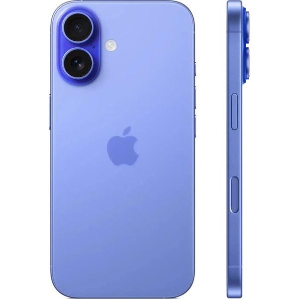 Смартфон Apple iPhone 16 128GB Ultramarine (MYDU3J/A)
