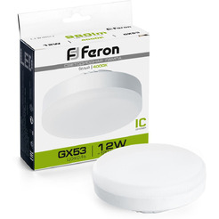 Лампочка Feron LB-453 GX53 12 Вт 4000 К