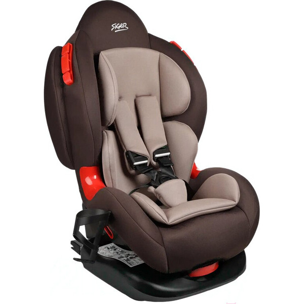 Автокресло Siger Кокон Isofix lux KRES4017 (кофе)