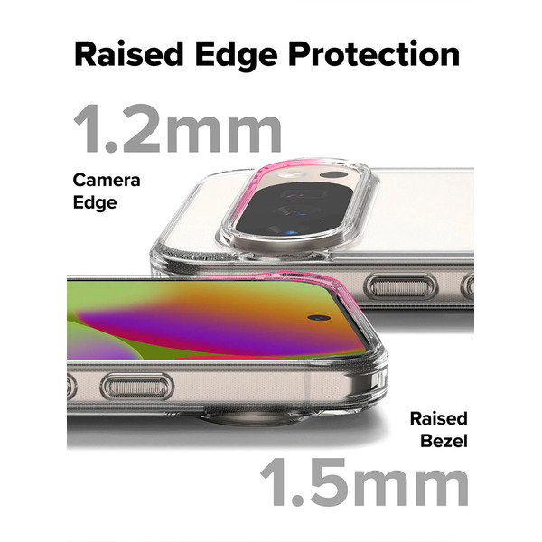 Чехол Ringke FUSION для Pixel 10 / 10 Pro MATTE CLEAR