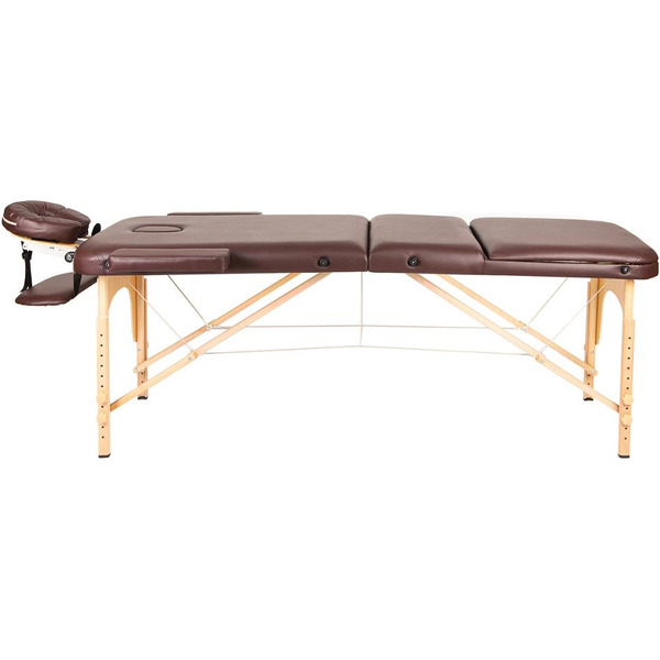 Массажный стол Atlas Sport Складной 3-с 70см (коричневый)