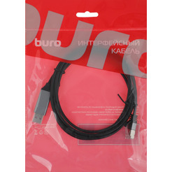 Кабель Buro BU-USB-A-LAN1000-2M