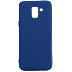 Бампер Bingo Matt TPU для SAMSUNG Galaxy J6 2018 (J600) Синий