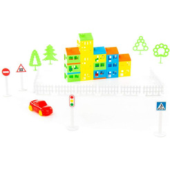 Конструктор Полесье 56221 Построй свой город